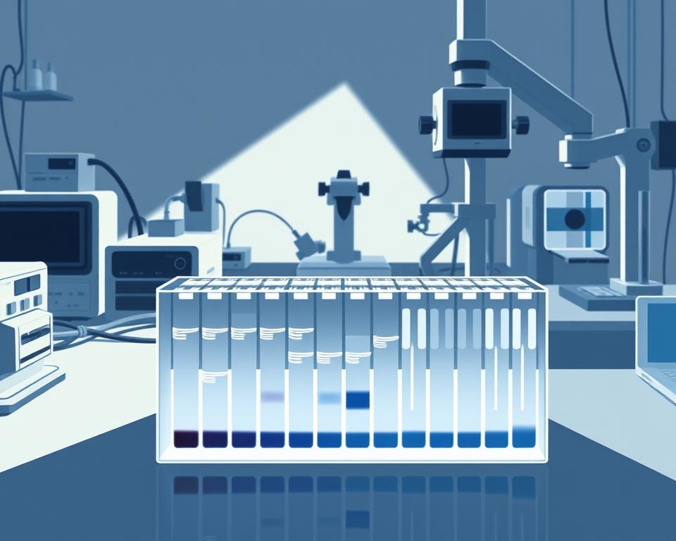 how can protein size be determined from the immunoblot​